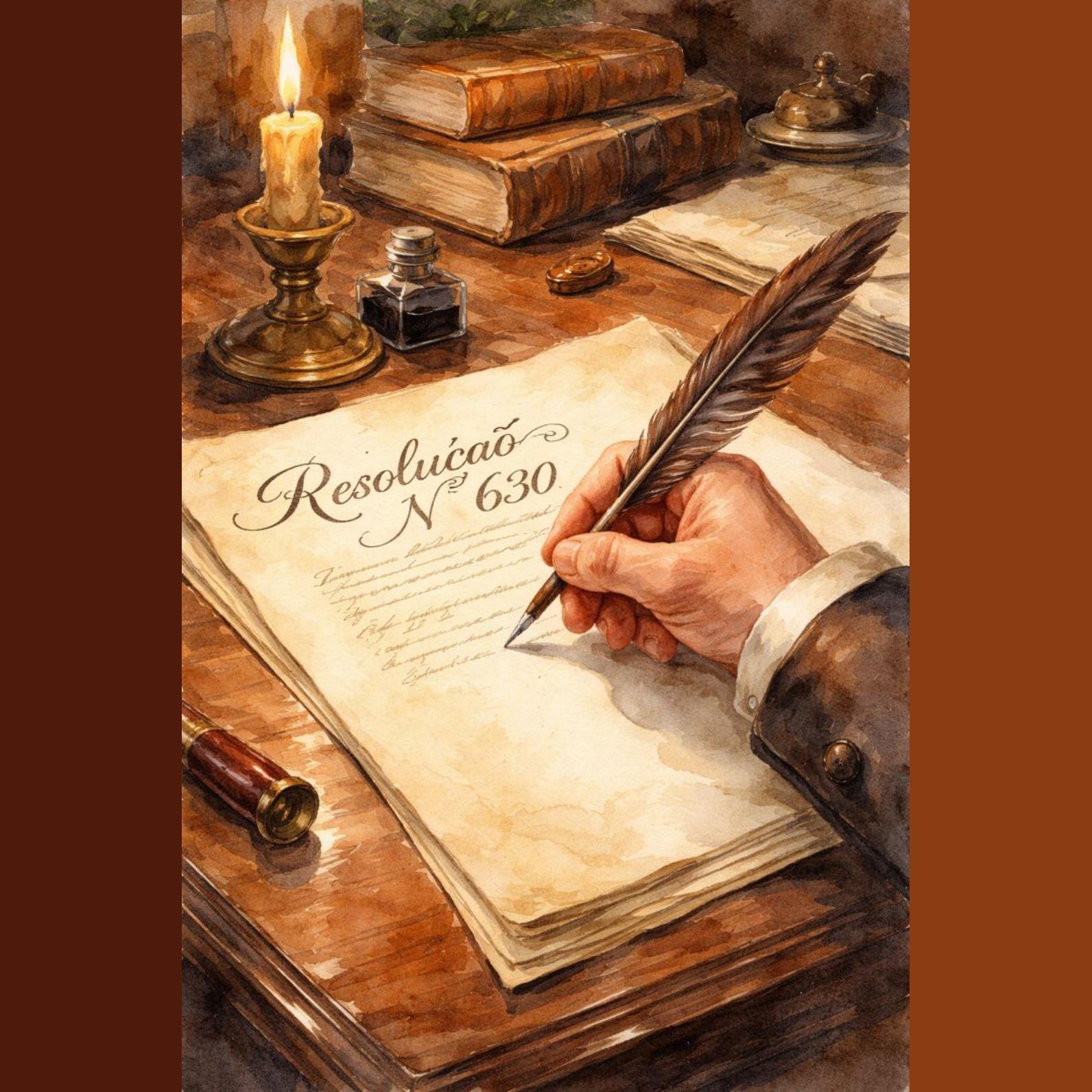 O turco e o cinzelador NOTA 02 – A RESOLUÇÃO 630